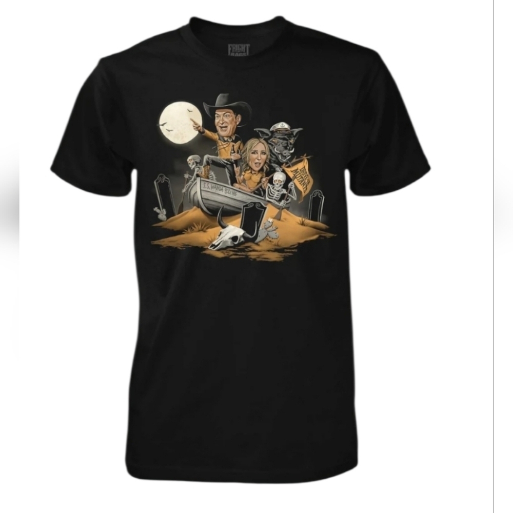 "The Crew Of The SS Wanda Bodine"  Joe Bob Briggs The Last Drive In Show T-shirt